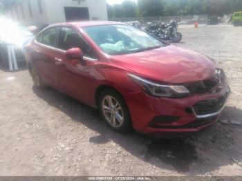  Salvage Chevrolet Cruze