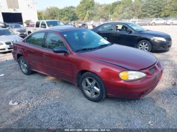  Salvage Pontiac Grand Am