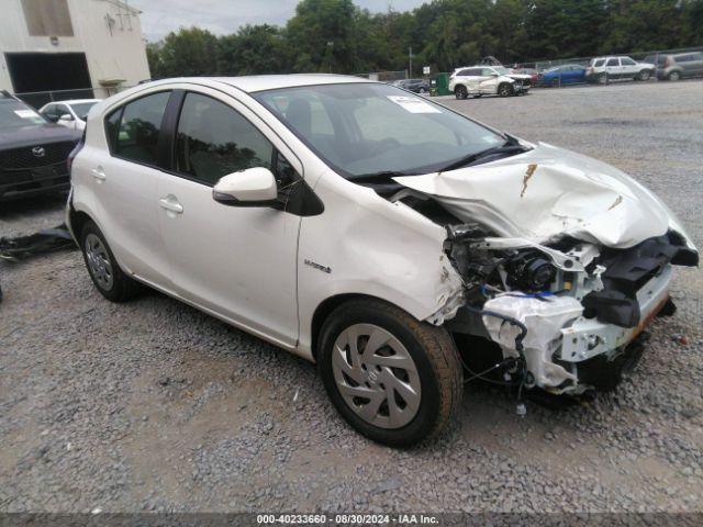  Salvage Toyota Prius c