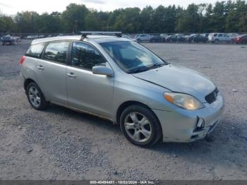  Salvage Toyota Matrix