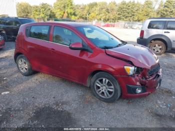  Salvage Chevrolet Sonic