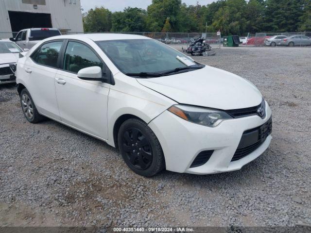  Salvage Toyota Corolla