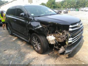  Salvage Toyota Highlander