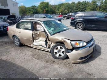  Salvage Chevrolet Malibu