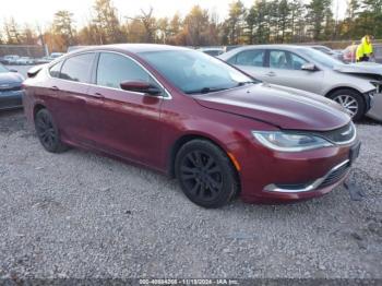  Salvage Chrysler 200