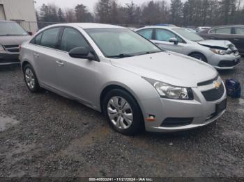  Salvage Chevrolet Cruze