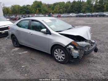  Salvage Toyota Corolla