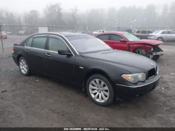  Salvage BMW 7 Series