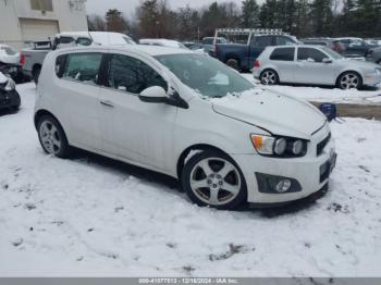  Salvage Chevrolet Sonic