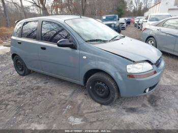  Salvage Chevrolet Aveo 5