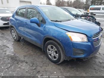  Salvage Chevrolet Trax