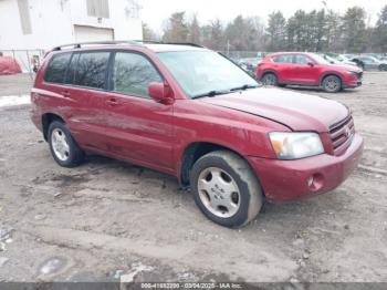  Salvage Toyota Highlander