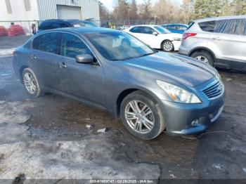  Salvage INFINITI G25x