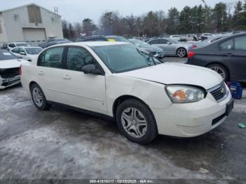  Salvage Chevrolet Malibu