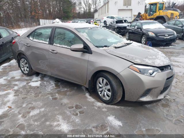  Salvage Toyota Corolla