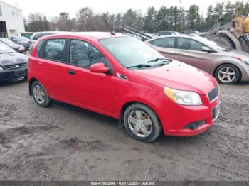  Salvage Chevrolet Aveo