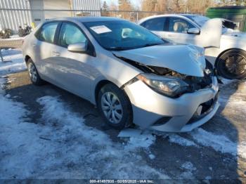  Salvage Toyota Corolla