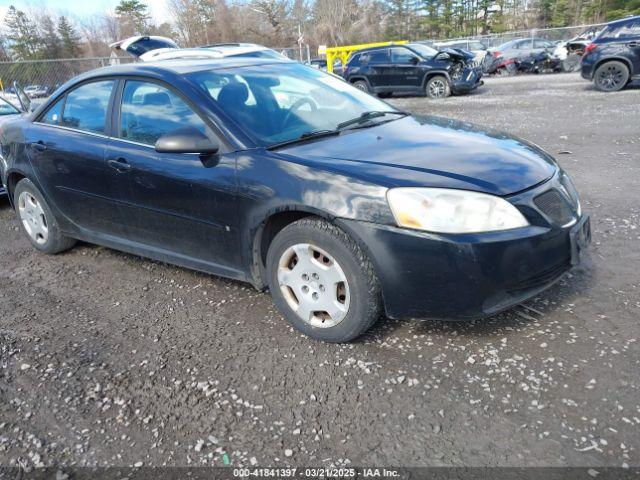  Salvage Pontiac G6