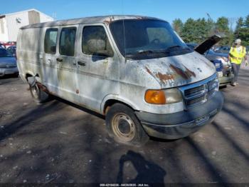  Salvage Dodge Ram Van 3500