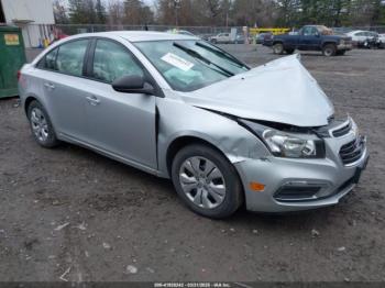  Salvage Chevrolet Cruze