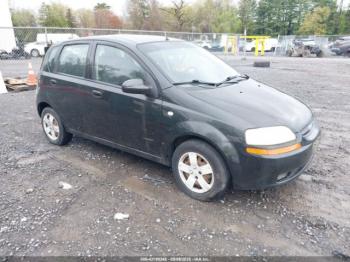  Salvage Chevrolet Aveo