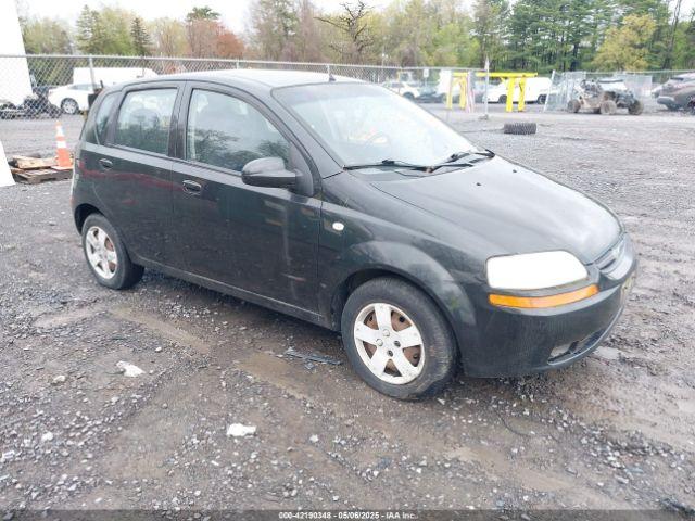  Salvage Chevrolet Aveo