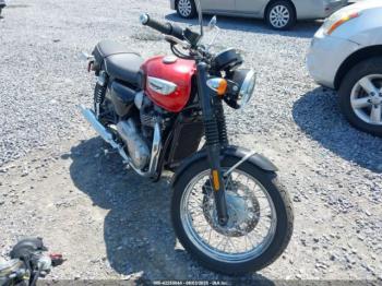  Salvage Triumph Motorcycle Bonneville