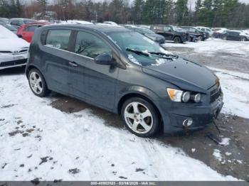 Salvage Chevrolet Sonic