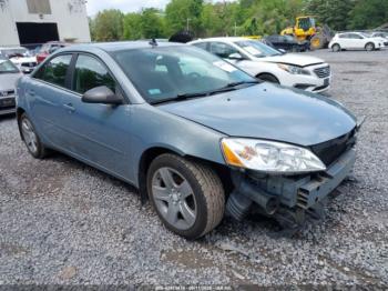  Salvage Pontiac G6