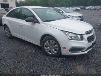  Salvage Chevrolet Cruze