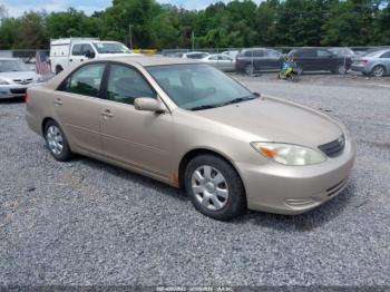  Salvage Toyota Camry