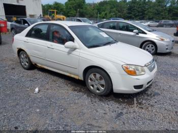  Salvage Kia Spectra