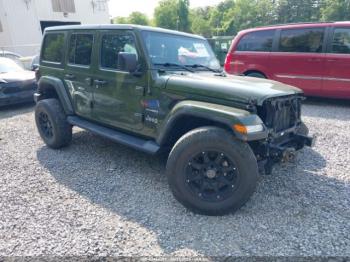  Salvage Jeep Wrangler