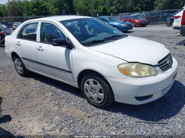  Salvage Toyota Corolla