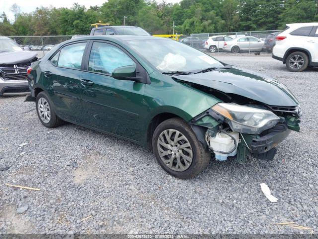 Salvage Toyota Corolla