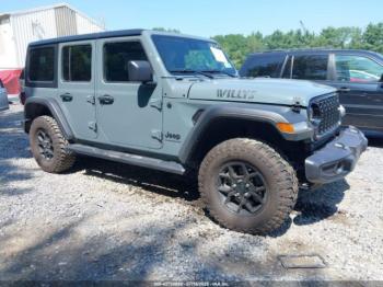  Salvage Jeep Wrangler