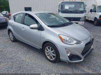  Salvage Toyota Prius c