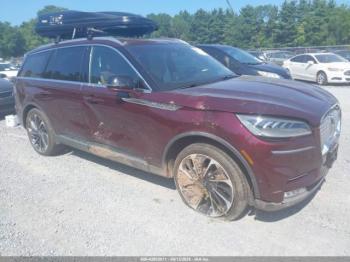  Salvage Lincoln Aviator