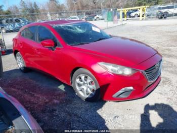  Salvage Mazda Mazda3