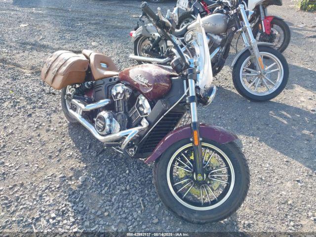  Salvage Indian Motorcycle Co Scout