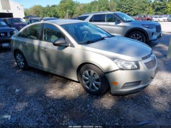  Salvage Chevrolet Cruze