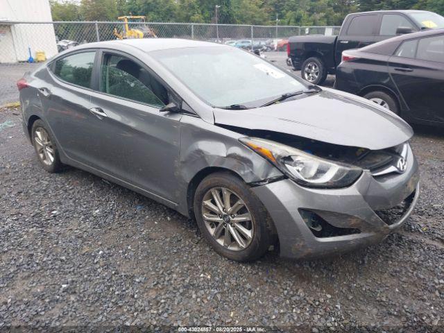  Salvage Hyundai ELANTRA