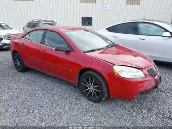  Salvage Pontiac G6