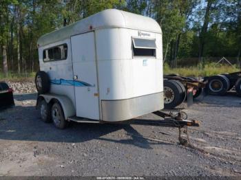  Salvage Kingston 2 Horse Trailer