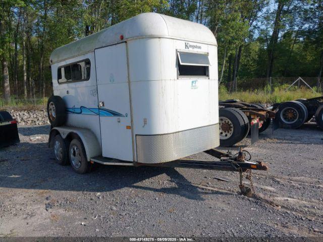  Salvage Kingston 2 Horse Trailer