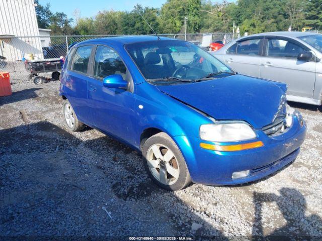 Salvage Chevrolet Aveo 5