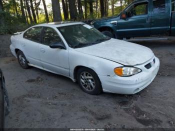  Salvage Pontiac Grand Am