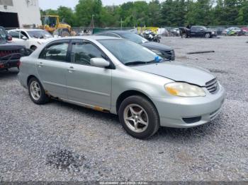  Salvage Toyota Corolla