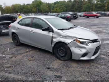  Salvage Toyota Corolla
