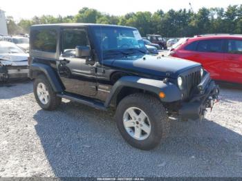  Salvage Jeep Wrangler